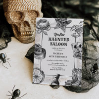 Westerse Behekste Saloon Halloween Verjaardag