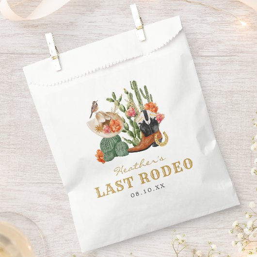 Westerse Boho Bedankzakje