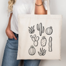 Westerse Cactusplanten Woestijn Boho Botanisch Zwa