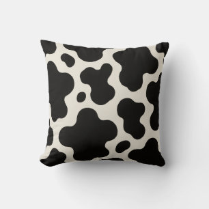 Westerse Charme Rodeo Seizoen Fun Koeienprint Kussen