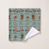 Westerse Cowboy Essentials Bad Handdoek (Wasdoekje)