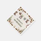 Westerse Cowboy Verjaardagsfeest Servetten (Hoek)