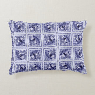 Westerse Denim Blauwe Delftsche Tegel Accent Kussen