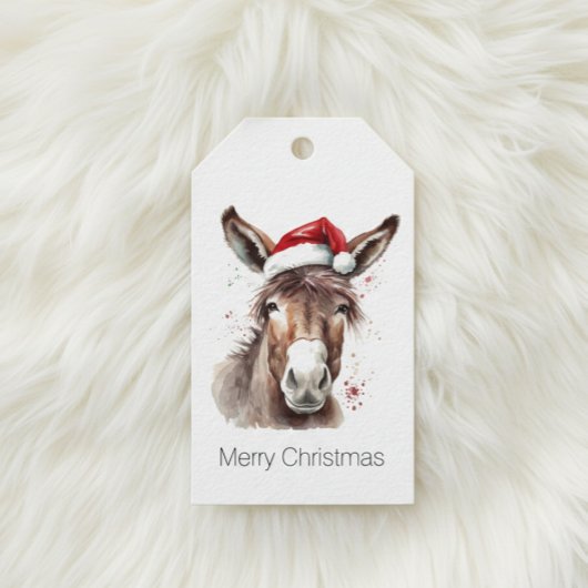 Westerse Ezel Afwerking Cadeaulabel
