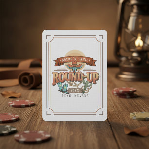 Westerse Familiereünie ID1318 Pokerkaarten