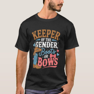 Westerse geslachtsonthulling Bewaarder van het ges T-shirt