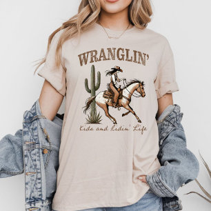Westerse Grafische T-shirt - Kinderen temmen