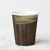 Westerse herten De jacht is voorbij Huwelijk Papieren Bekers (Achterkant)