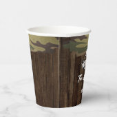 Westerse herten De jacht is voorbij Huwelijk Papieren Bekers (Rechts)