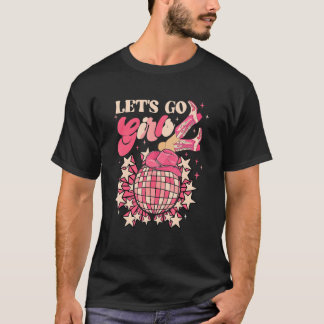 Westerse Laat Ons Gaan Meisjes Bruidsmeisjes Bruid T-shirt
