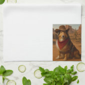 Westerse Sheltie Theedoek (Gevouwen)