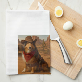 Westerse Sheltie Theedoek