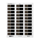 Westerse stijl paard en cowboylaarzen etiket (Full Sheet)