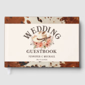 Westerse trouwgastboek gastenboek (Voorkant)