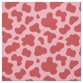 Westerse Valentijnsdag koeienprint cowgirl roze ro Stof (Swatch)