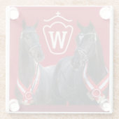 Westfalen Stallion Onderzetters (Achterkant)