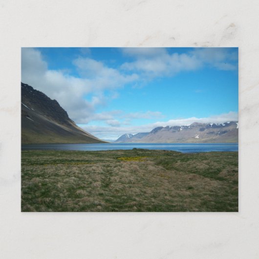 Westfjords IJsland Briefkaart (Voorkant)