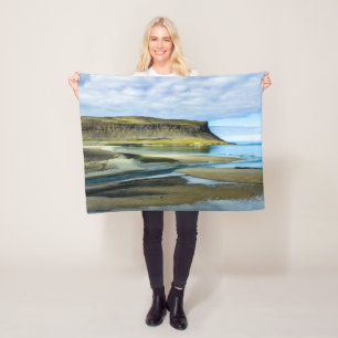 Westfjords, IJsland Fleece Deken