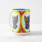 Westie BG Love Mug (Devant gauche)