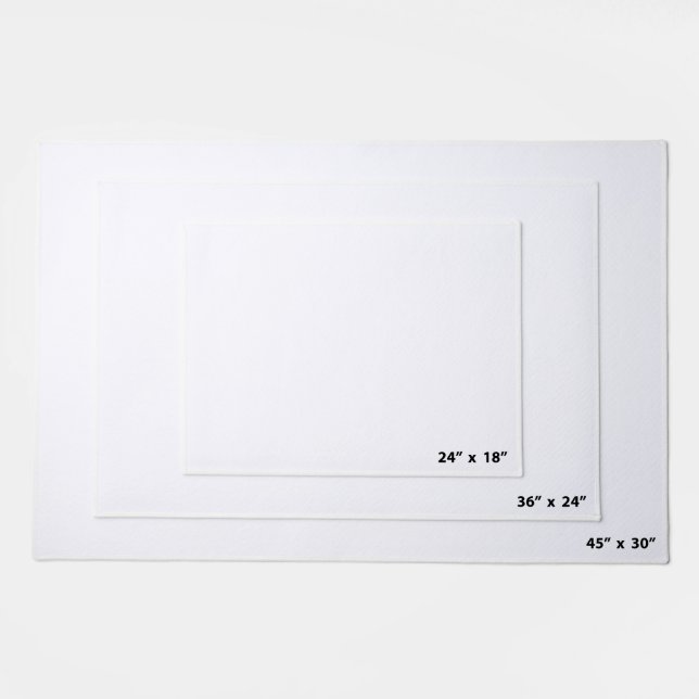 Westie Black Welcome Mat (Schaal)