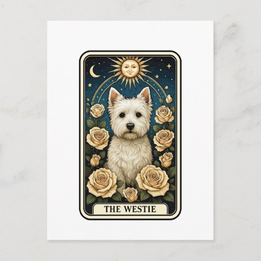 Westie Briefkaart (Voorkant)