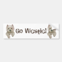 Westie-bumper sticker