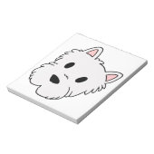 westie cartoon notitieblok (Gedraaid)