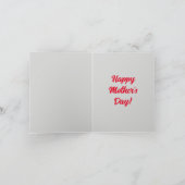 Westie Chien Mignon Personnalisé Avec Maman Carte (Intérieur)