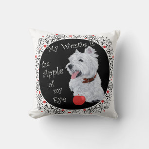 Westie Chouchou de mes Yeux COUSSIN