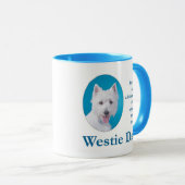 Westie Dad Mug (Devant droit)