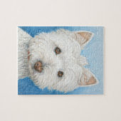 Westie Dog Puzzle Legpuzzel (Horizontaal)