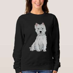 Westie Dog West Highland White Terrier Gift Trui