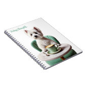 Westie drink latte Journal (Côté Droit)