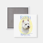 Westie Eggstra Special - Magnet (Recto/Verso)