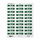 Westie Family Etiket (Full Sheet)