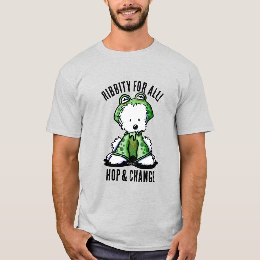 Westie Frog T-shirt (Voorkant)