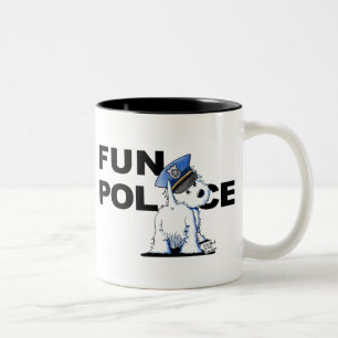 Westie FUN POLICE Mok