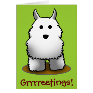 Westie Grrreetings.