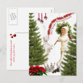 Westie heb jezelf een vrolijk klein kerstfeest feestdagenkaart (Voorkant / Achterkant)
