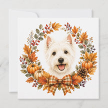 Westie Herfstkrans
