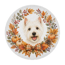 Westie-herfstkrans