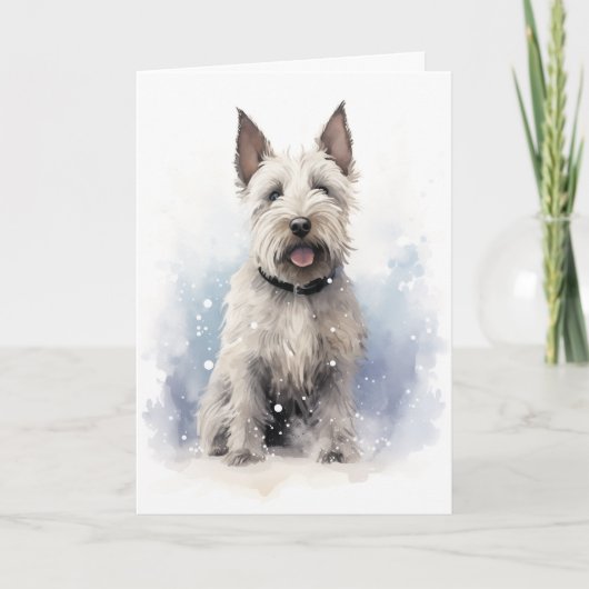 Westie Holiday Kaart (Voorkant)