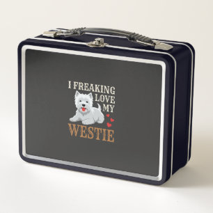 Westie-hond liefde typografie