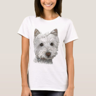 Westie hond t-shirt