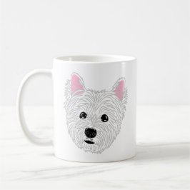 Westie Hondenmoeder Mok - West Highland Terrier
