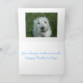 Westie I houdt van u Kaart van het Moederdag van (Binnen)
