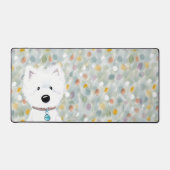 Westie Impressions Bureau Mat (Recto)