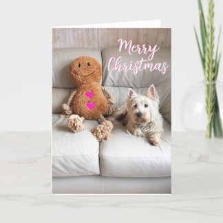 Westie Kaart kerstmis West Highland Terrier
