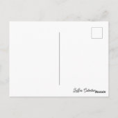 Westie-kerstkaart Briefkaart (Achterkant)