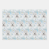 Westie Kerstmis Inpakpapier Vel (Voorkant 2)